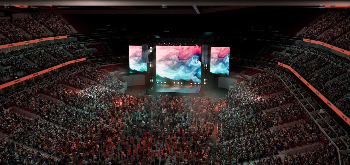 United Center - Section 308 A Seat View