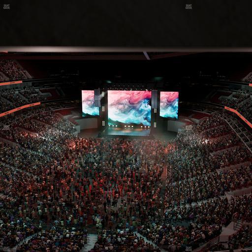 United Center - Section 308 A Seat View