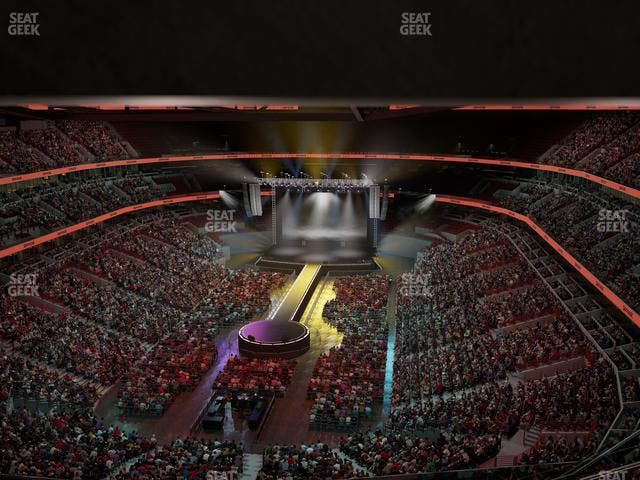 United Center - Section 308 Seat View