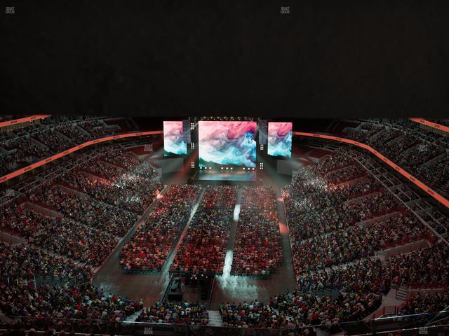 United Center - Section 308 Seat View United Center - Section 308 Seat View