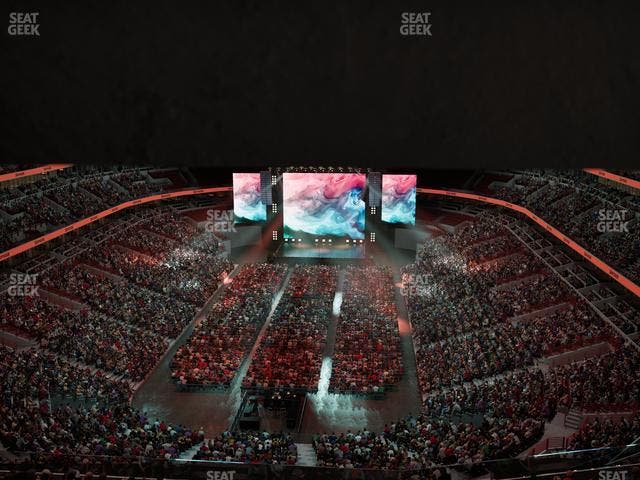 United Center - Section 308 Seat View