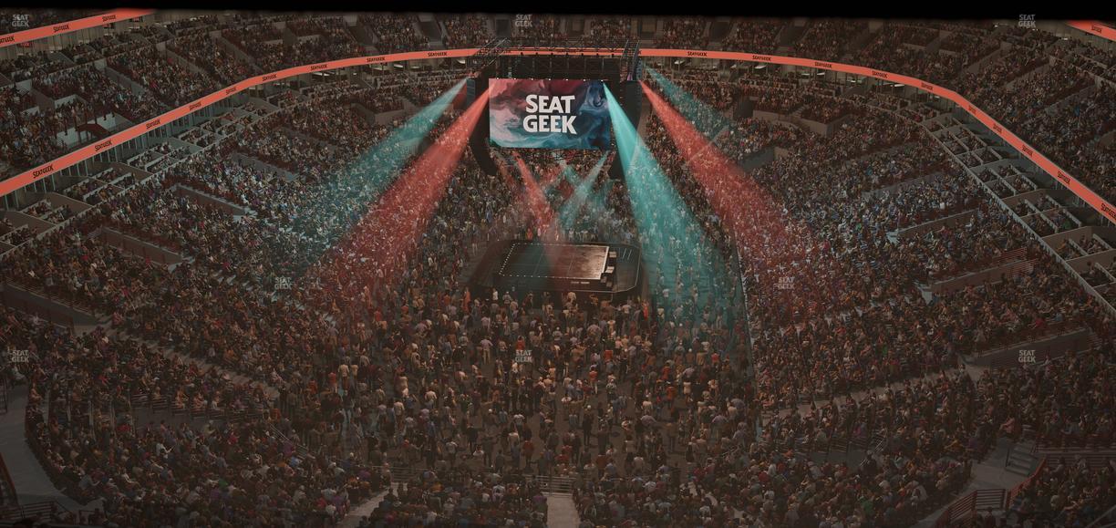 United Center - Section 308 Seat View