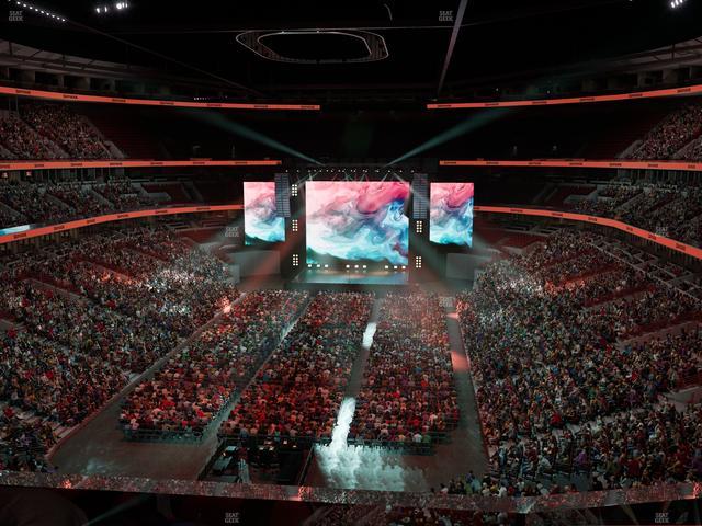 United Center - Section 308 Seat View