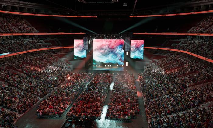 United Center - Section 308 Seat View