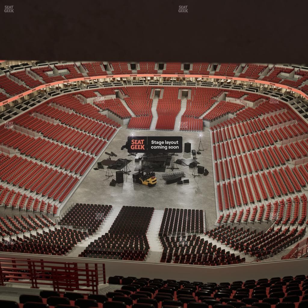 United Center - Section 308 Seat View