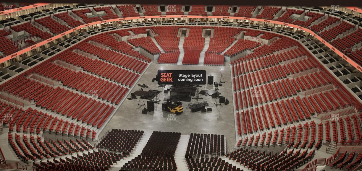 United Center - Section 308 Seat View