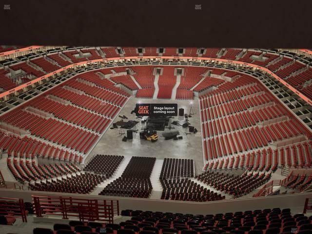 United Center - Section 308 Seat View United Center - Section 308 Seat View