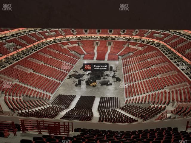 United Center - Section 308 Seat View