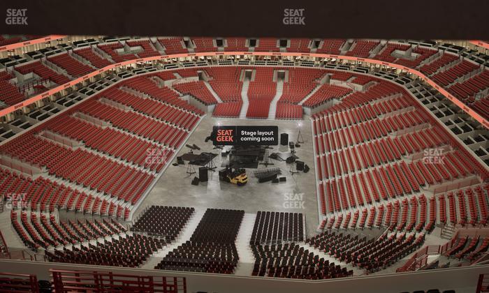 United Center - Section 308 Seat View