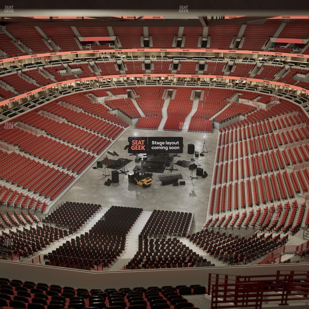 United Center - Section 308 Seat View
