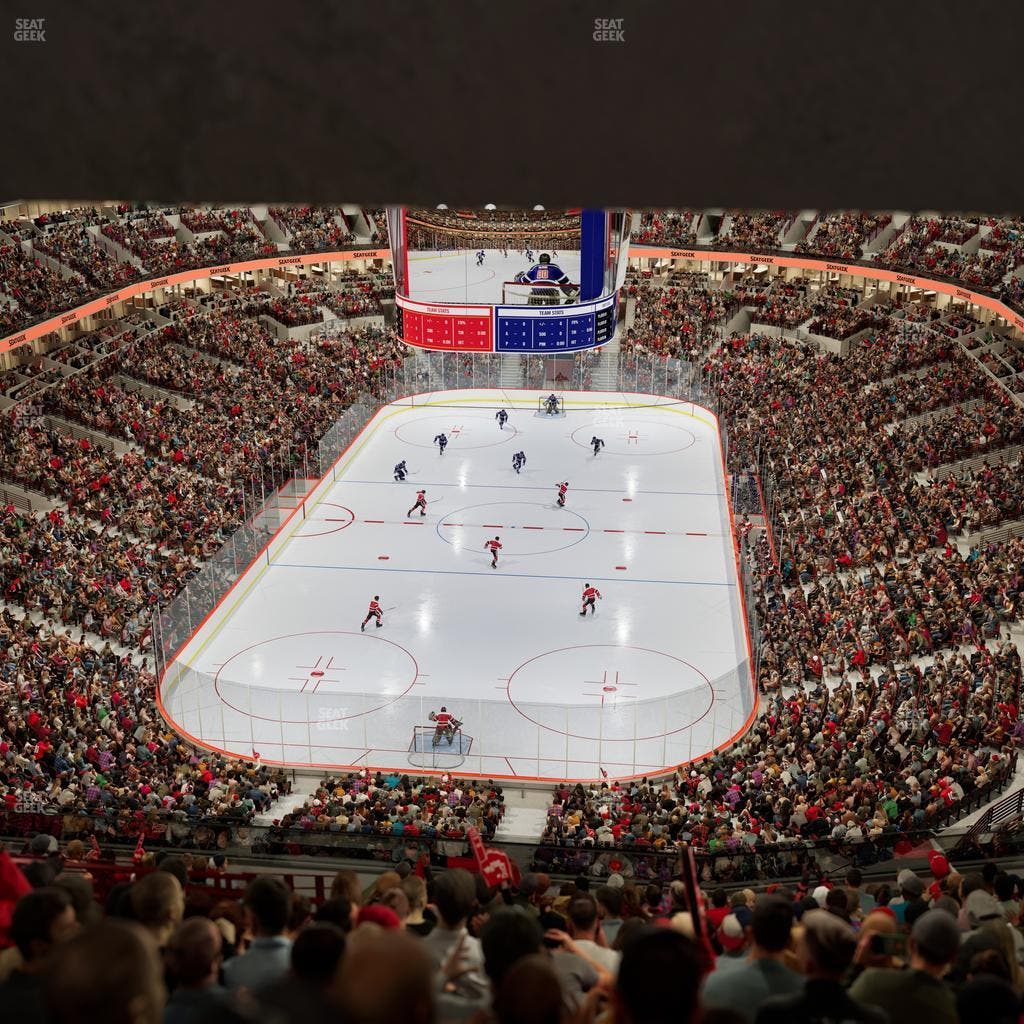 United Center - Section 308 Seat View