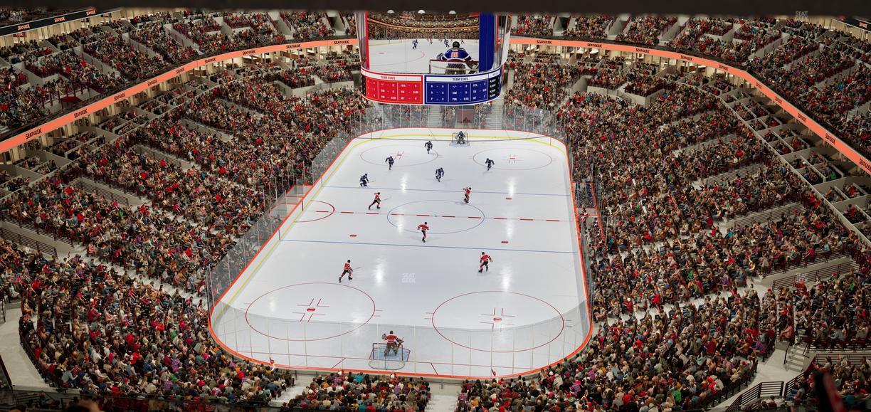 United Center - Section 308 Seat View