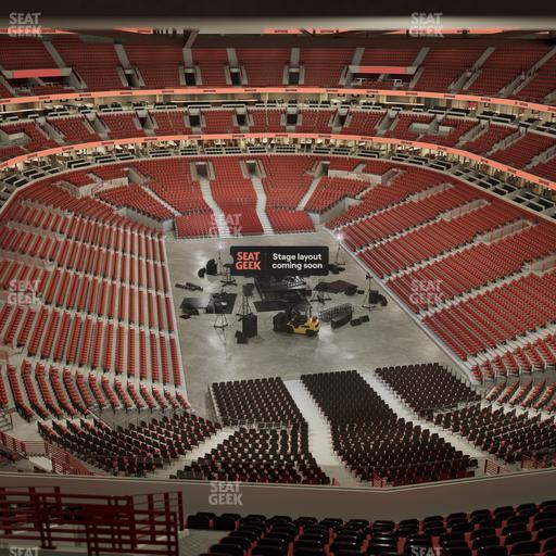 United Center - Section 310 A Seat View