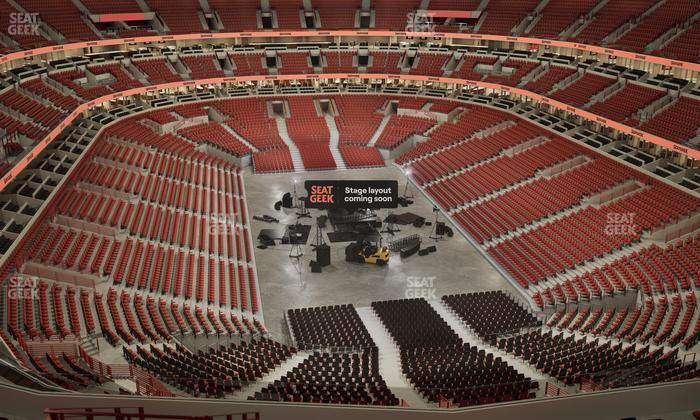 United Center - Section 310 A Seat View