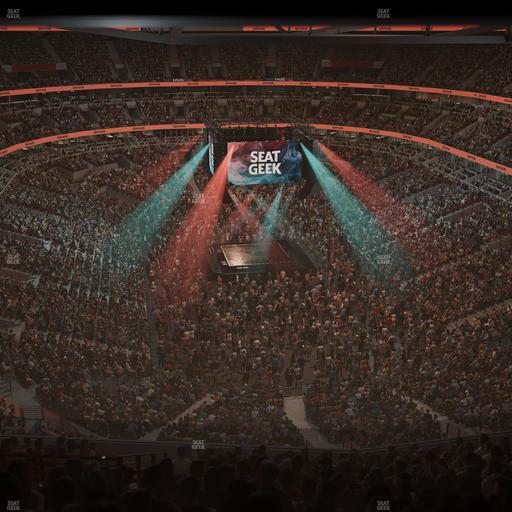 United Center - Section 310 A Seat View