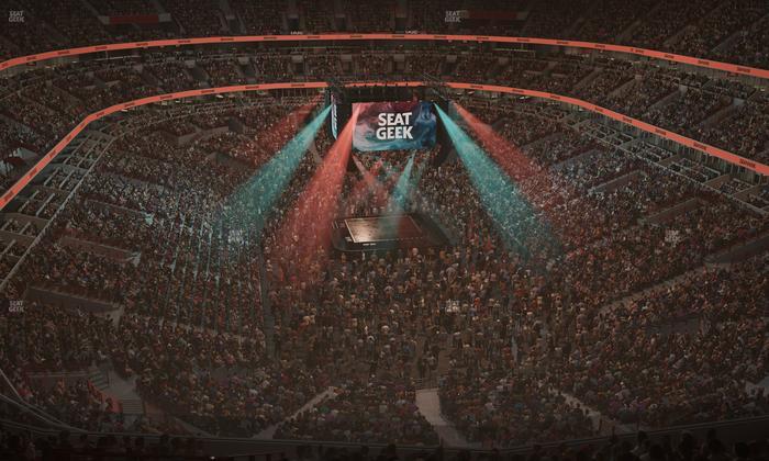 United Center - Section 310 A Seat View