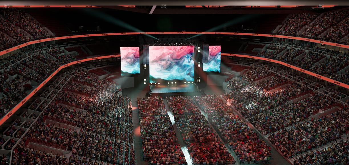 United Center - Section 310 A Seat View