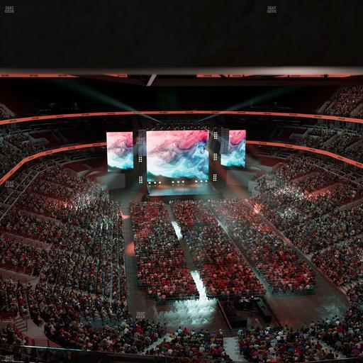 United Center - Section 310 A Seat View