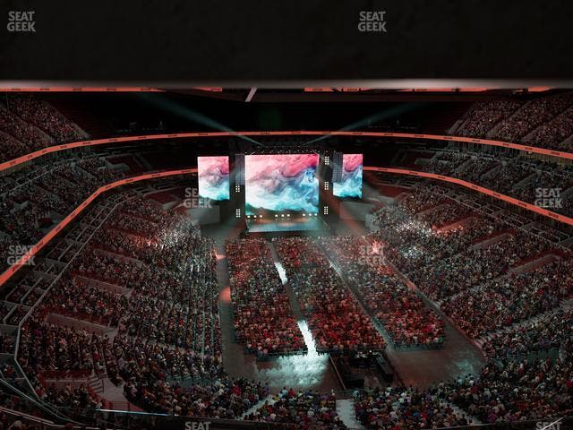 United Center - Section 310 A Seat View