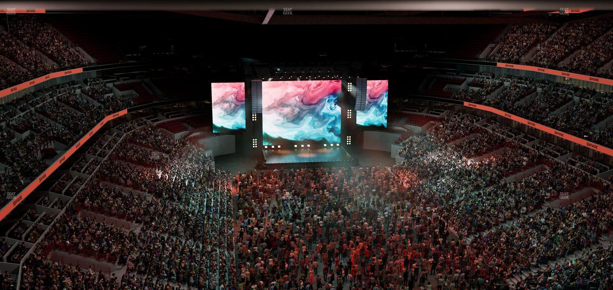 United Center - Section 310 A Seat View