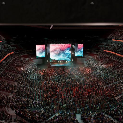 United Center - Section 310 A Seat View