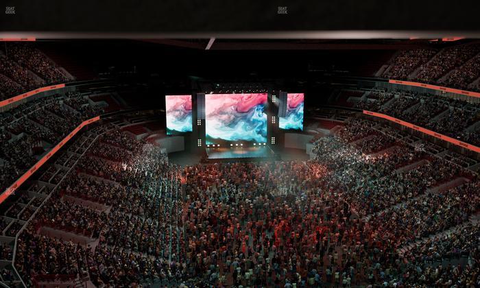 United Center - Section 310 A Seat View