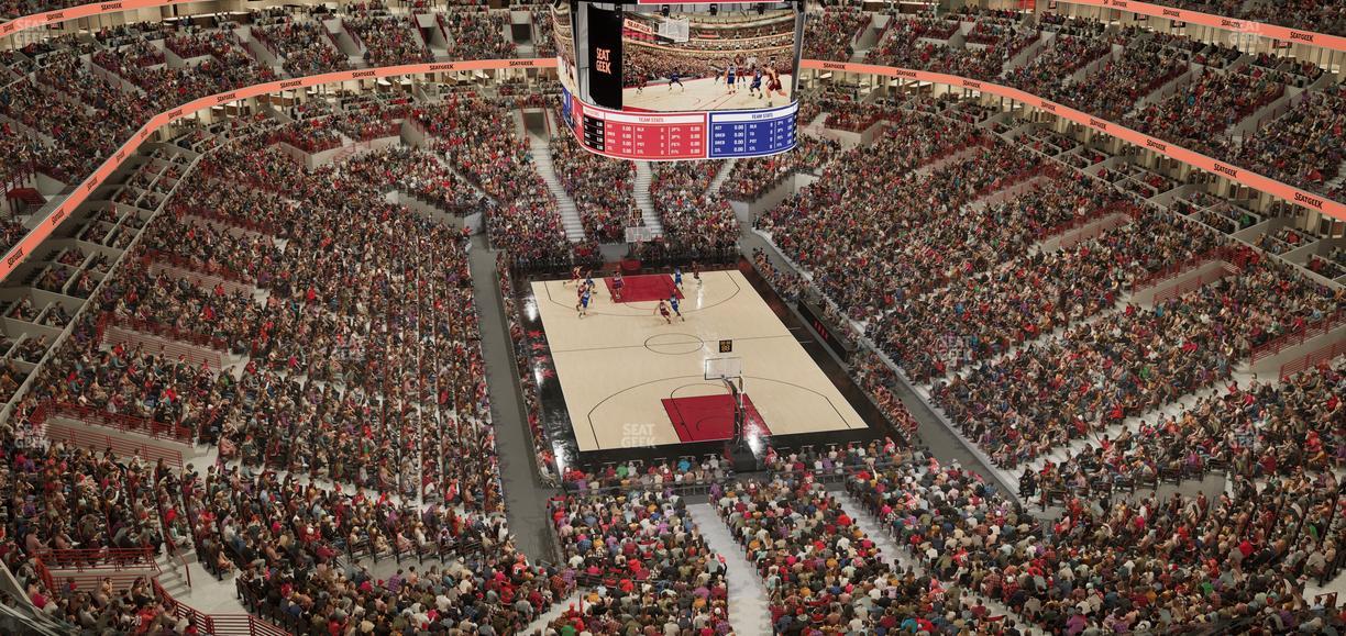 United Center - Section 310 A Seat View