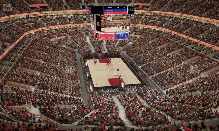 United Center - Section 310 A Seat View