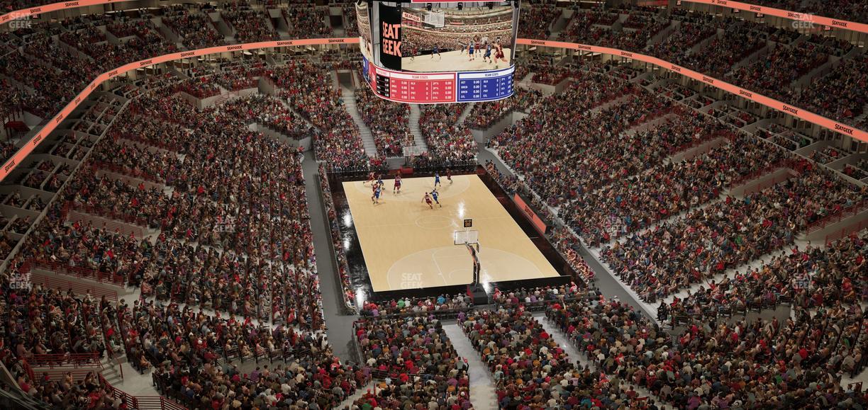 United Center - Section 310 A Seat View