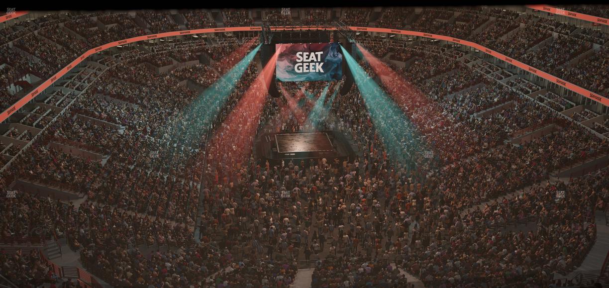 United Center - Section 310 Seat View