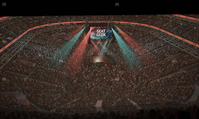 United Center - Section 310 Seat View