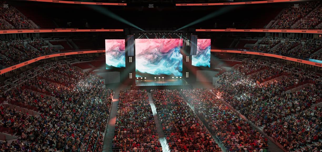 United Center - Section 310 Seat View