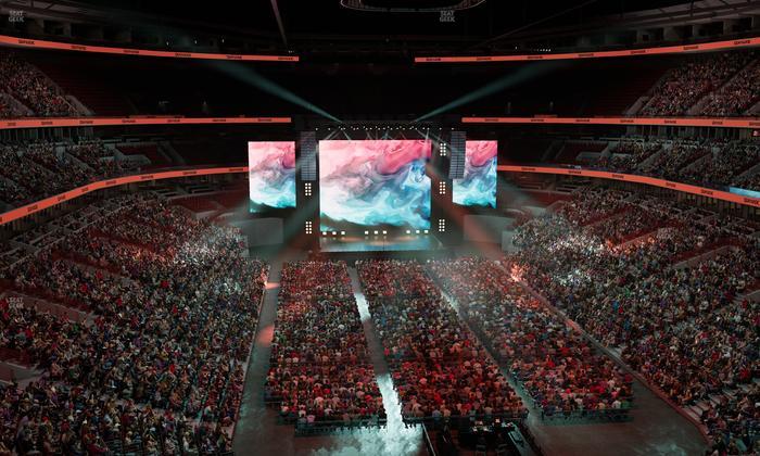 United Center - Section 310 Seat View
