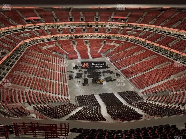 United Center - Section 310 Seat View