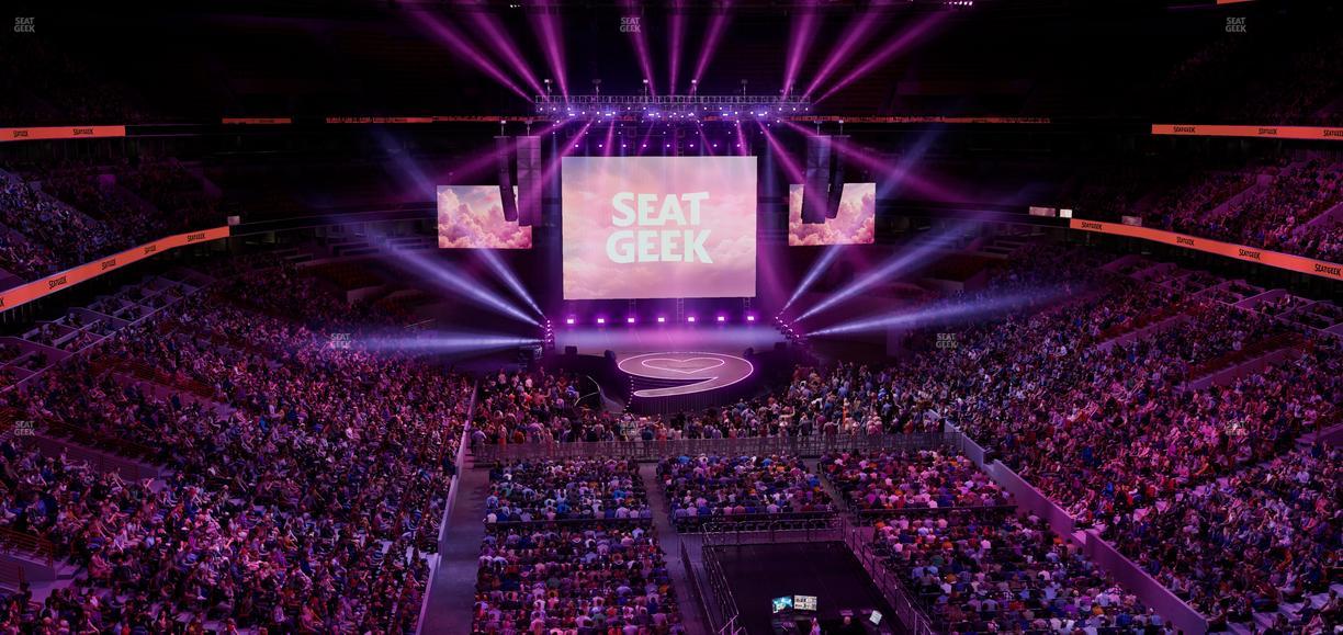 United Center - Section 310 Seat View