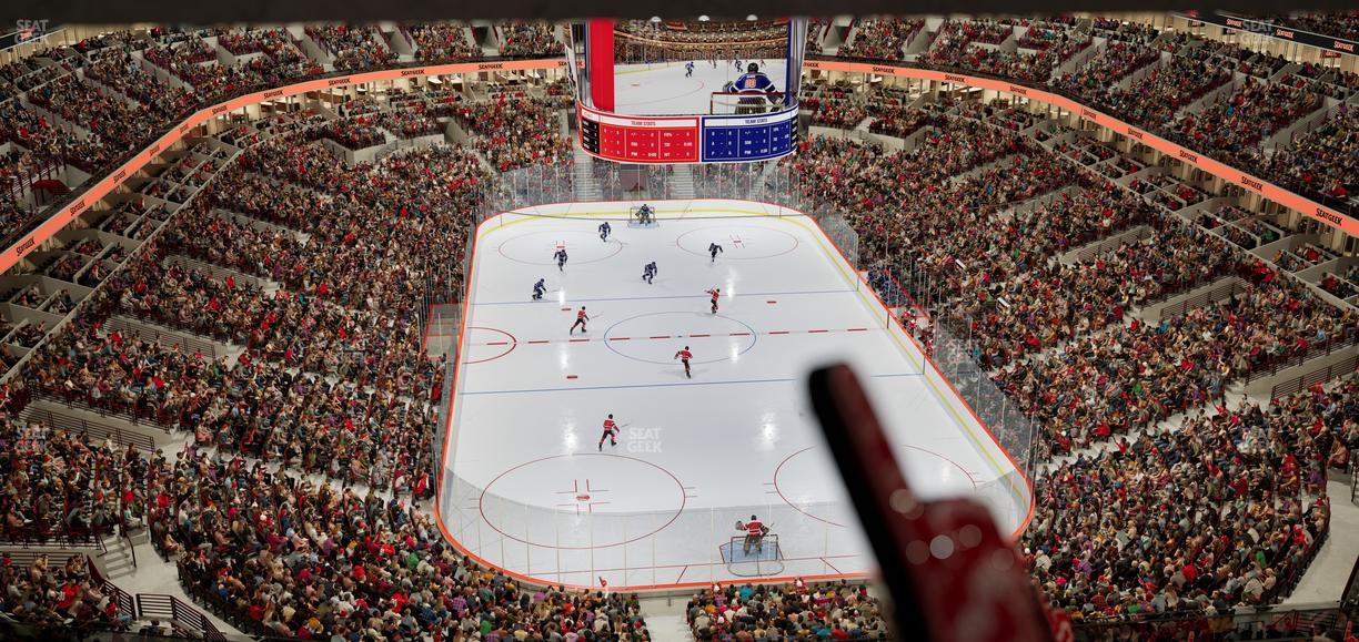 United Center - Section 310 Seat View