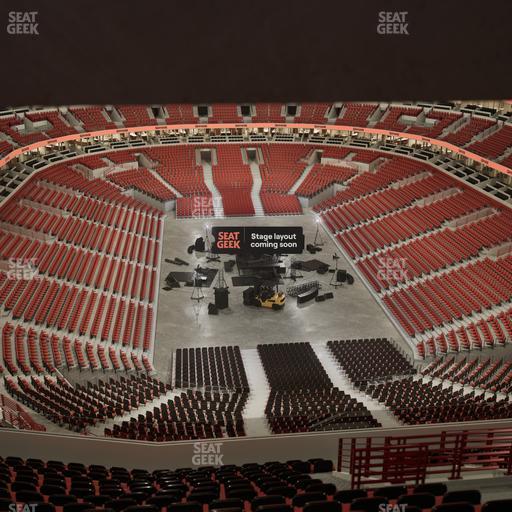 United Center - Section 310 Seat View