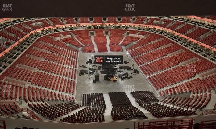 United Center - Section 310 Seat View