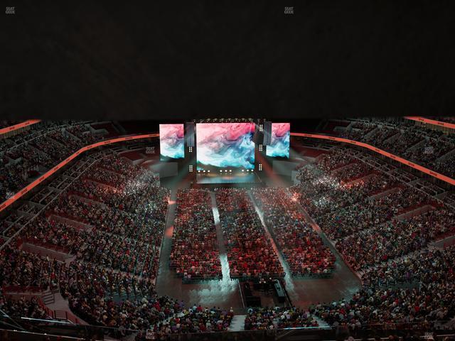 United Center - Section 310 Seat View United Center - Section 310 Seat View