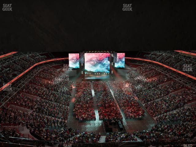 United Center - Section 310 Seat View