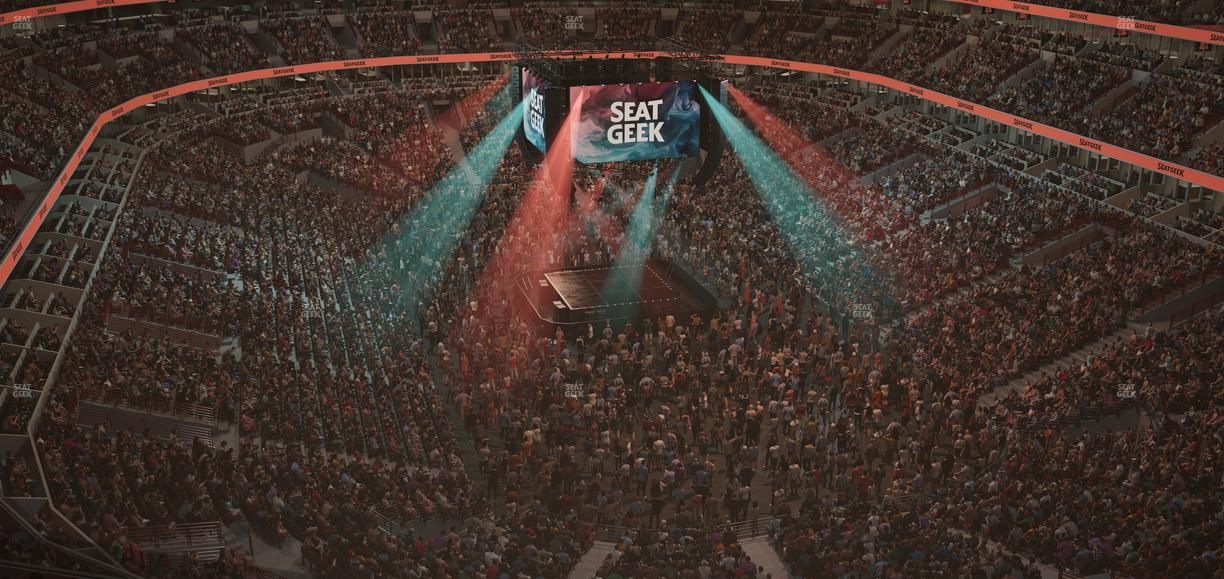 United Center - Section 311 A Seat View