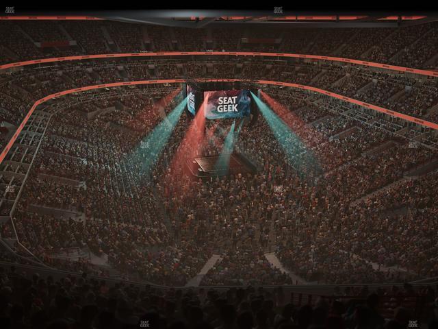 United Center - Section 311 A Seat View