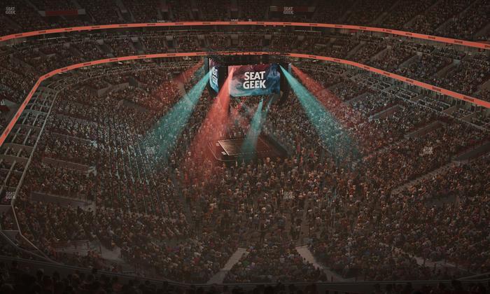 United Center - Section 311 A Seat View