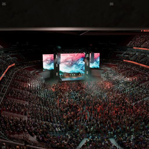 United Center - Section 311 A Seat View