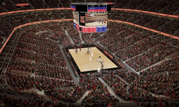 United Center - Section 311 A Seat View