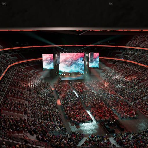 United Center - Section 311 A Seat View