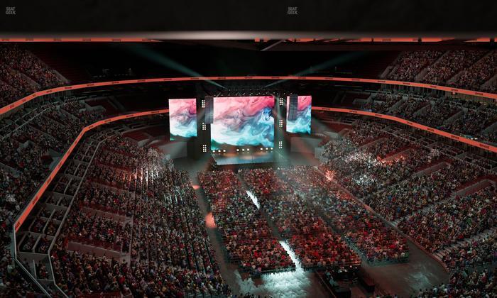 United Center - Section 311 A Seat View