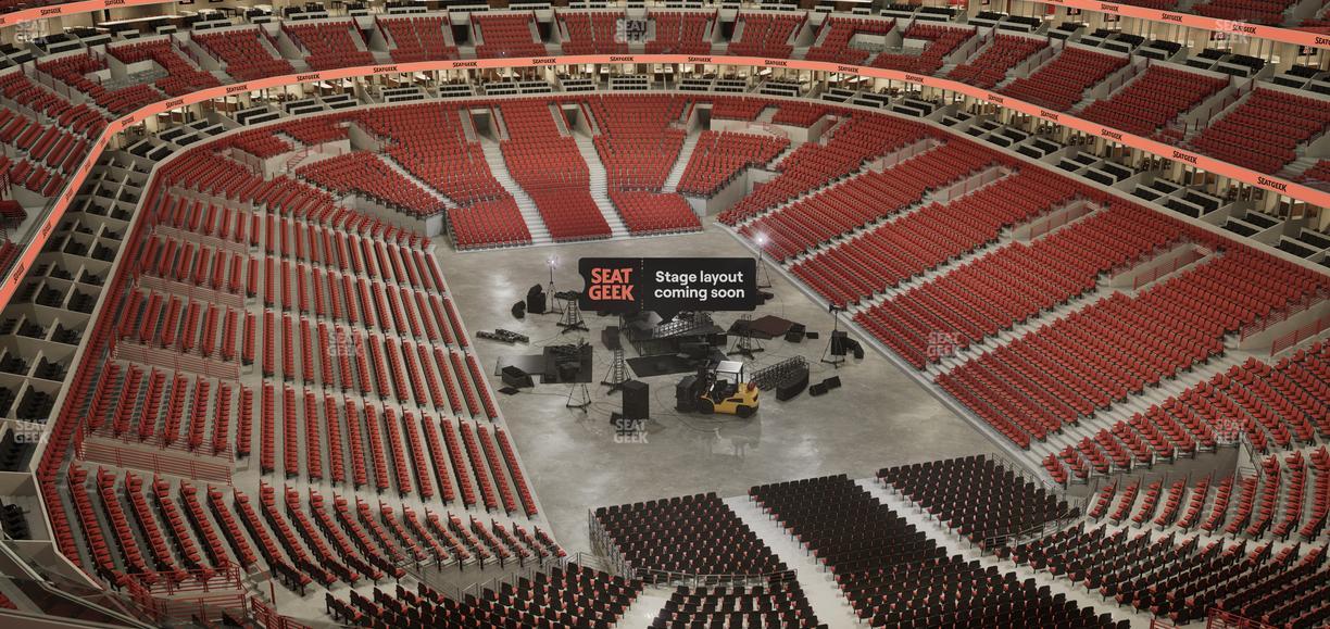 United Center - Section 311 A Seat View