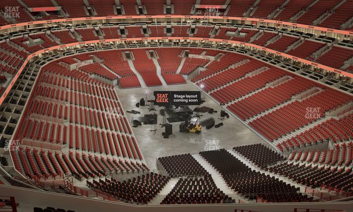 United Center - Section 311 A Seat View