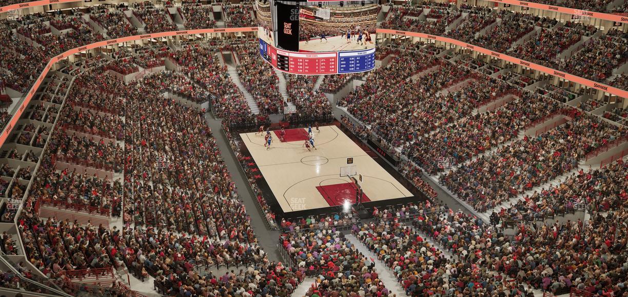 United Center - Section 311 A Seat View